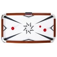 Hathaway Midtown Air Hockey Table, 6ft, Cherry Wood Finish