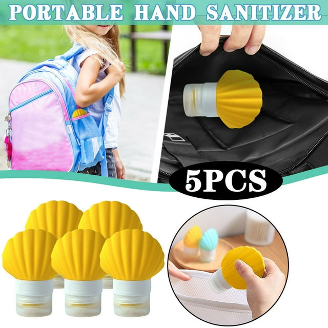 Dvkptbk Breakaway Lanyard 90ml Travel Cosmetic Bottle Container Tank 5Pcs Home & Garden