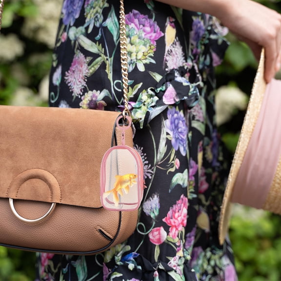 LABSERRON 4Pcs Small Zipper Pouch Figure Bag Rectangular Shape Collectors Travel Use