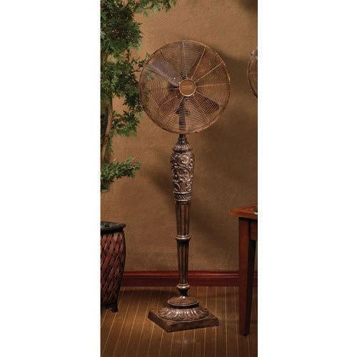 Decobreeze Pedestal Fan Adjustable Height 3 Speed Oscillating Fan