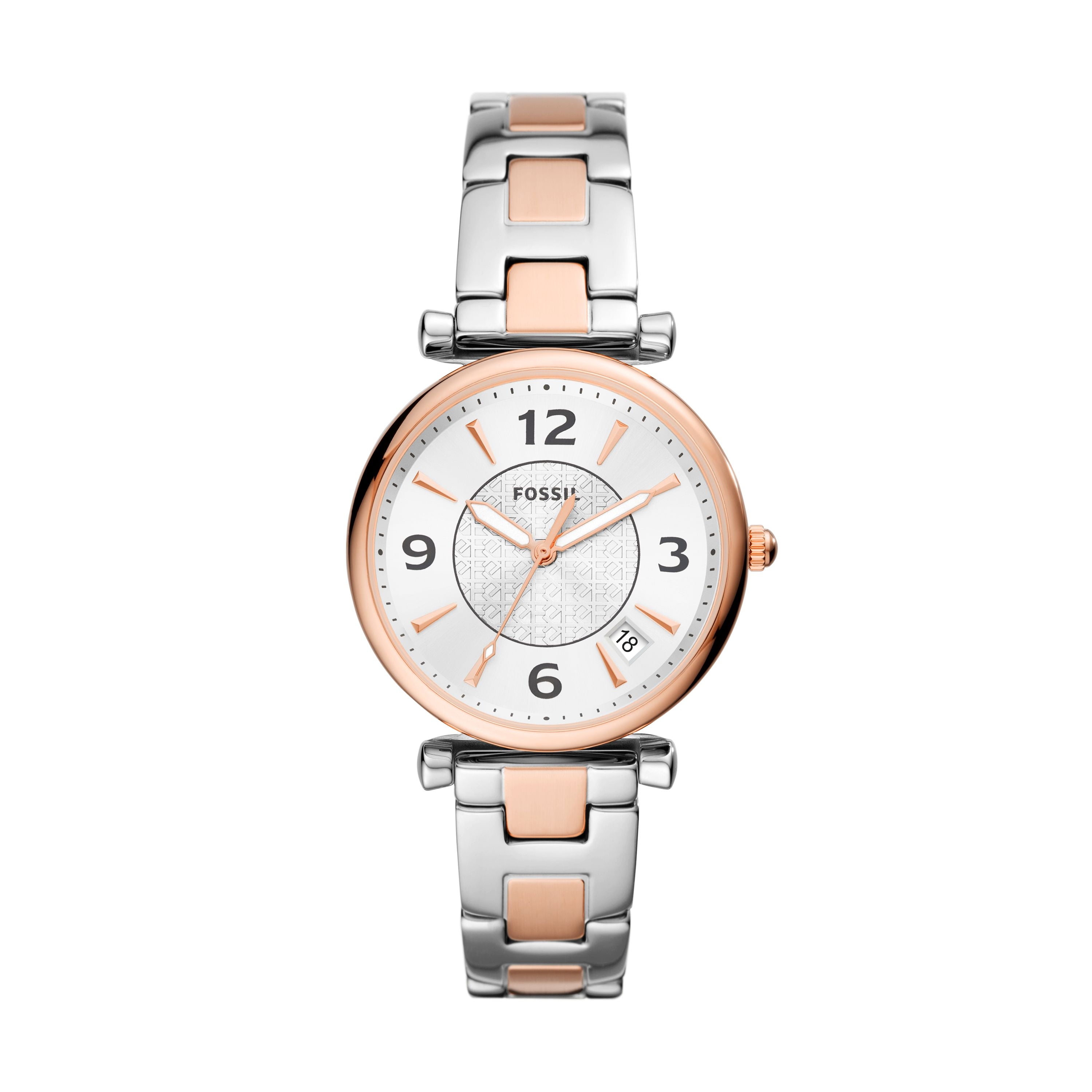 Fossil BQ3852 Kerrigan Three-Hand Gold-Tone Stainless Steel Watch Fossil BQ3852 Kerrigan Three-Hand Gold-Tone Stainless Steel  main image 2