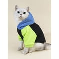 thumbnail image 1 of PETSIN Color Block Pet Hoodie, 1 of 4