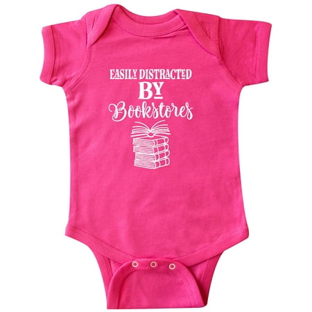 

Inktastic Reading Bookstore Funny Gift for Readers Gift Baby Girl Bodysuit