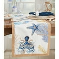 thumbnail image 2 of Saro Lifestyle Sea Life Table Runner, 2 of 3