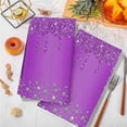 thumbnail image 3 of Modern Purple Microfiber Kitchen Towel, Abstract Diamond Luxury Gradient Soft Absorbent Dish Towels, Quick Drying Washable Dishcloths for Kitchen Cleaning, Drying Dishes, 18x28 Inches, 3 of 9