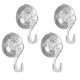 thumbnail image 1 of 4 Pack Suction Cup Hooks, Clear Reusable Heavy Duty Suction Cup Hooks p202411261245, 1 of 5