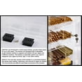 thumbnail image 6 of Prestige Import Group Roosevelt Acrylic Display Cigar Humidor w/ 9 Bins & Hygrometer - Holds Up to 250, 6 of 9