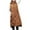 Brown Winter Coats, variant on Juebong Womens Long Puffer Vest Thicken Winter Coats Quilted Hooded Vests Sleeveless Puffy Jacket Parkas Windproof Outerwear Gilet Black,L