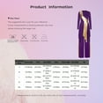 thumbnail image 7 of iiniim 2Pcs Praise Dance Outfit Women Long Sleeve Asymmetrical Praise Dance Tunic with Pants Liturgical Dancewear Black S, 7 of 7