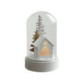 thumbnail image 3 of Deeceymbur Festive Tabletop Snow Globe Multiple Sizes Available for Home Decor 2.95x4.53in, 3 of 5