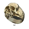 thumbnail image 2 of Anillo Punk Sonducket Accesorios Góticos Calavera Halloween Dorado 7 Type3 NO3, 2 of 6