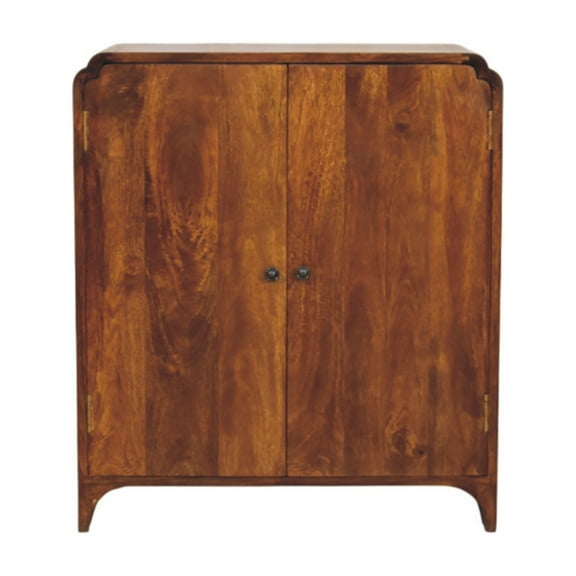 Lesuto Newton Chestnut Cabinet - Vintage Style, Wood