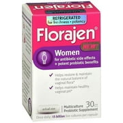 Florajen Women Multiculture Probiotic Supplement Capsules, 30 ea