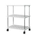 thumbnail image 2 of Estantería de Piso Grande, Carrito de Almacenamiento Móvil, Estantes de Niveles Ajustables, Organizador de Cocina y Baño, Estante para Almacenar Refrigerios, 2 of 6