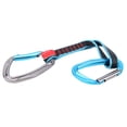 thumbnail image 3 of Camnal 38CM Safety Lock Extenders Straight Bent Carabiner Rock Climbing Quickdraw Sling, 3 of 14