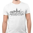 thumbnail image 2 of Skyline Argentina Shirt Unisex Medium White, 2 of 5