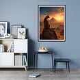 thumbnail image 7 of Diamond Art Kit for Adults, Cheetah Sunset Pyramids View Diamond Painting for Adults Beginners, 5D DIY Diamond Art Painting Kits, Colorful Diamond Painting Craft for Home Decor 12x16, 7 of 7