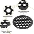 thumbnail image 3 of Russian Pelmeni Maker, Dumplings Mold, Metal Ravioli Maker, Pelmeni Meat Dumplings Maker, 37 Holes Handmade Dumpling Cutter, Black, 3 of 16