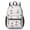 Princess and Ballerina, variant on Princess and Ballerina White Pattern 17" School Backpacks for Teens,Waterproof Oxford Fabric,S-Shape Padded Straps for School,Travel,Hiking,Camping