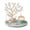 Halloween Tabletop Decor Q, variant on Coastal Coral Desktop Display Tree Stand Decoration, Trinket Holder Organizer Tray, Nautical Tabletop Small Item Storage Rack, Beach‑style Ornament for Vanity, Dresser and Indoor Home Tabletop Decor