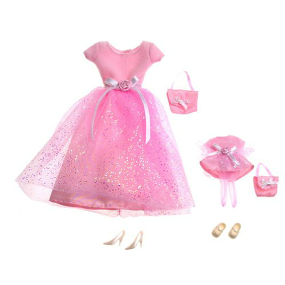 Barbie Kelly Doll Fashion Avenue Matchin Styles 1996 Pink Ball Dress ...