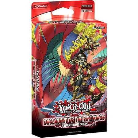 Onslaught of the Fire Kings Structure Deck 1st Edition (Best Fire King Deck 2019)
