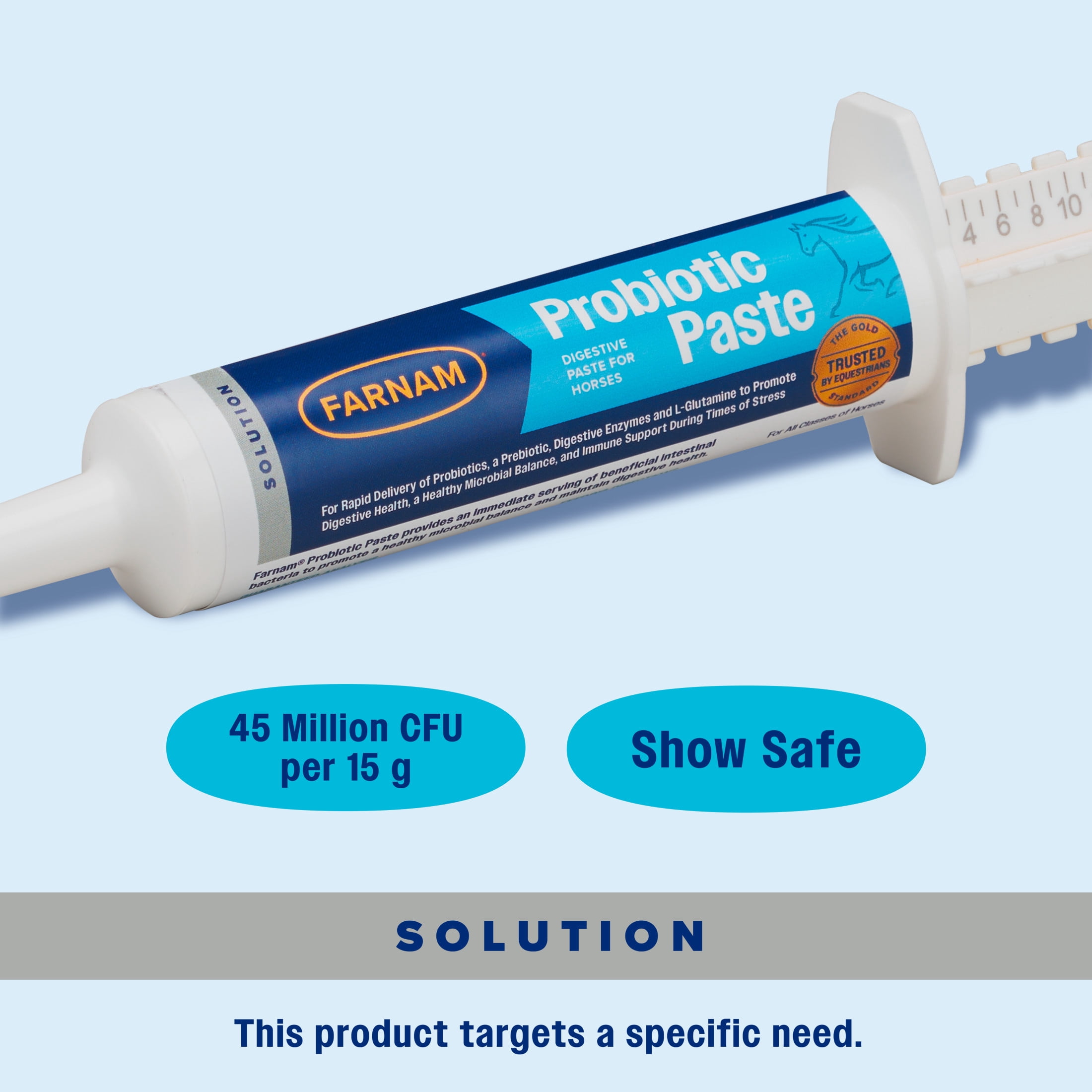 (4 pack) Farnam Probiotic Paste for Horses 30 grams