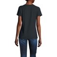thumbnail image 3 of Hanes Women's X-temp Short Sleeve V-neck Tee, 3 of 5