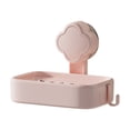 thumbnail image 2 of Plastic Suction Cup Soap Box Punch-free Wall-mounted Household Washbasin Soap Soap Box Wall-mounted Soap Box, 2 of 3