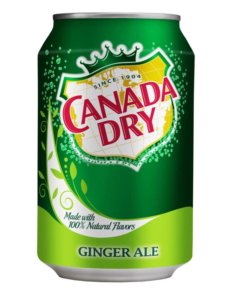 Canada Dry Ginger Ale, 12oz Can (Pack of 15, Total of 180 Oz)