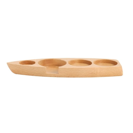 

Gwong 1Pcs Espresso Tamper Holder Solid Sturdy Walnut Wood Coffee Filter Tamper Holder for Home