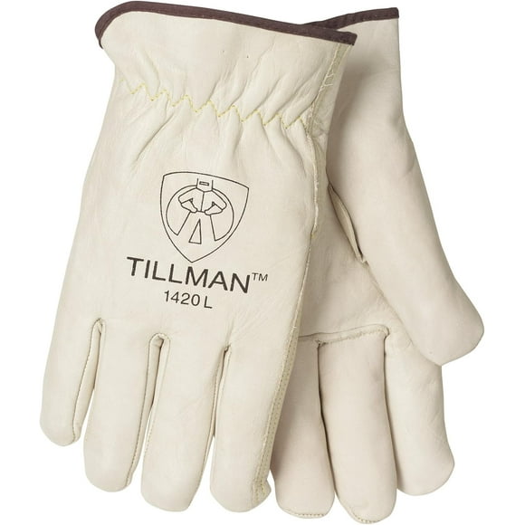 Tillman 1420 Premium Top Grain Cowhide Drivers Gloves - Size 9 - L - Pair