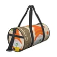 thumbnail image 3 of Fotbe Hello Fall Gnomes 1 Pattern Foldable Sports Gym Bag with Wet Dry Pocket, Ultralight Travel Bag, Large Capacity Duffel Bag, Splash Proof Carry on Bag, Overnight Bag, Weekender Bag, 3 of 8