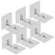 thumbnail image 5 of 6 piezas sin muebles de perforación anclajes de pared adhesiva Antiguos de muebles anti -sugerencia para la seguridad infantil, 5 of 5