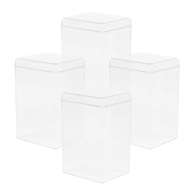 unbranded 4Ud Caja Transparente Para Mostrar Y Manualidades Con Visibilidad