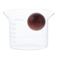 thumbnail image 2 of Taza de leche transparente, taza de café de cristal, taza creativa para beber con escala HOMEMAXS 13264721-MX, 2 of 6