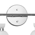 thumbnail image 5 of Lexie Collection Four-Light Polished Chrome Contemporary Vanity Light, 5 of 13