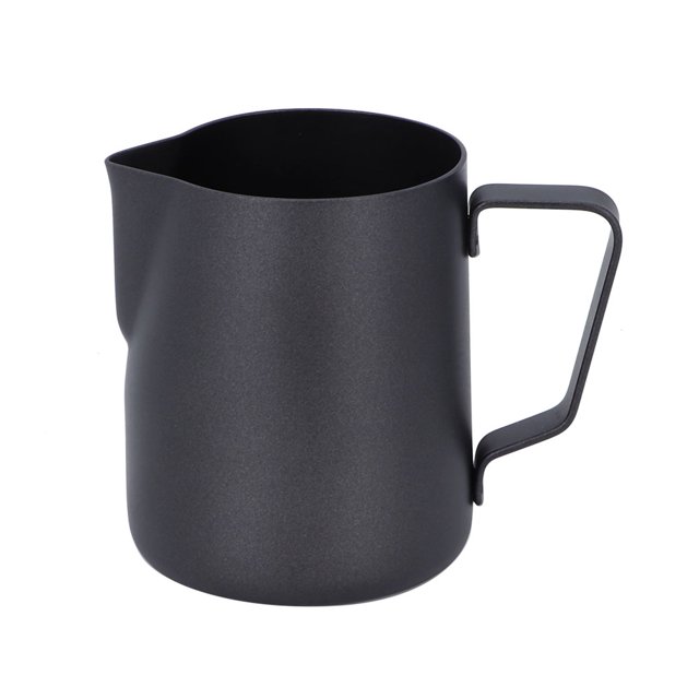 Jarra de café con taza para espumar leche antiadherente de acero inoxidable de 350ml para cafetería Latte Art Bar
