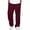 Wine, variant on Dagugfen Mens Sweatpants Loose Fitted Drawstring Elastic Waist Outdoor Running Workout Basketball Pants with Pockets