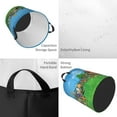 thumbnail image 4 of Looney Tunes Cartoons Large Laundry Hamper Collapsible Laundry Basket With Handles, Tall Storage Basket For Blanket, Toys, Dirty Clothes In Living Room, Bedroom, Bathroom, Nursery, 4 of 7