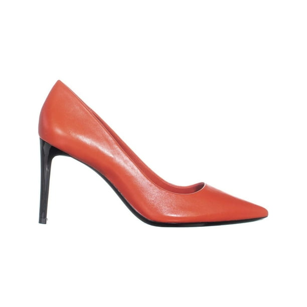 Calvin Klein Rizzo Nappa Classic Pumps Cayenne Walmart