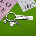 thumbnail image 2 of Appreciation Gift for OBGYN Keychain Thank You Gift Keychain for OBGYN Jewelry Baby Doctor Gift Midwife Gift Keyring Delivery Nurse Jewelry Gift Birthday Christmas Graduation Gift for OB-GYN, 2 of 3