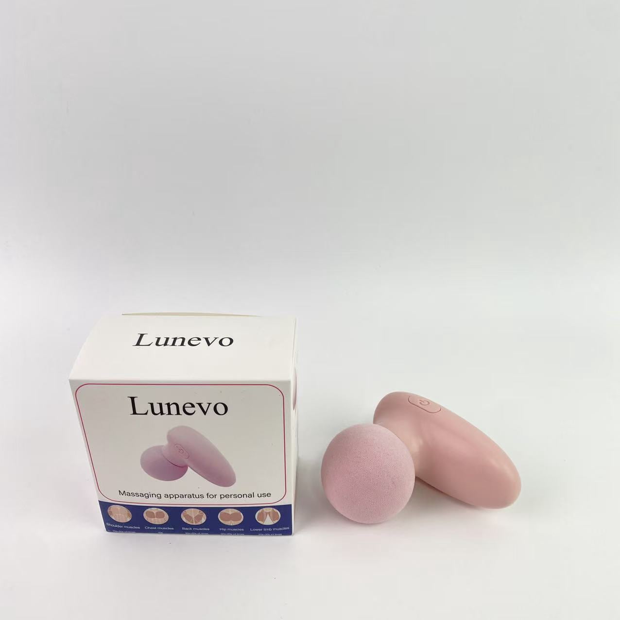 Lunevo Massaging apparatus for personal use,Mini Massage Gun-Pink，Muscle Deep Tissue Massager Gun, Handheld Percussion Massager
