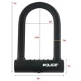 thumbnail image 4 of Candado para bicicletas POLICE U-Lock con llave para bicicletas y patinetes, 4 of 7