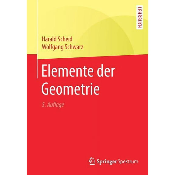 Elemente Der Geometrie, (Paperback)