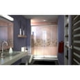 thumbnail image 2 of DreamLine Visions 56-60 in. W x 72 in. H Semi-Frameless Sliding Shower Door in Brushed Nickel, 2 of 7