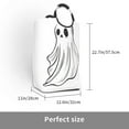 Gaeub Cute Ghost Simple Drawing Print 50L Large Laundry Hampers with