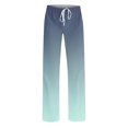 thumbnail image 5 of KIHOUT Sweatpants for Woman New Arrivals Fashion Gradient Printing Elastic Waist Drawstring Full Length Trousers with Pockets, 5 of 5