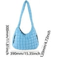 thumbnail image 6 of MAOYA Quilted Tote Bag Large Puffer Crossbody Bag Women Quilted Carryall Puffy Shoulder Bag Padding Hobo Bag, 6 of 6