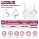 thumbnail image 2 of Ropa interior deportiva para niñas, ropa interior deportiva con cordones cruzados, ropa interior de yoga de sujeción media con copas desmontables, se adapta a la parte inferior del busto de, 2 of 5